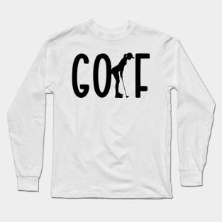 Golfing Long Sleeve T-Shirt